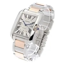 Cartier Tank AnglaiseXL W5310006 Date 2 Tone Automatic Watch_808726 2