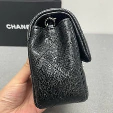 Authentic Chanel Classic Flap Chain Crossbody SHW 3