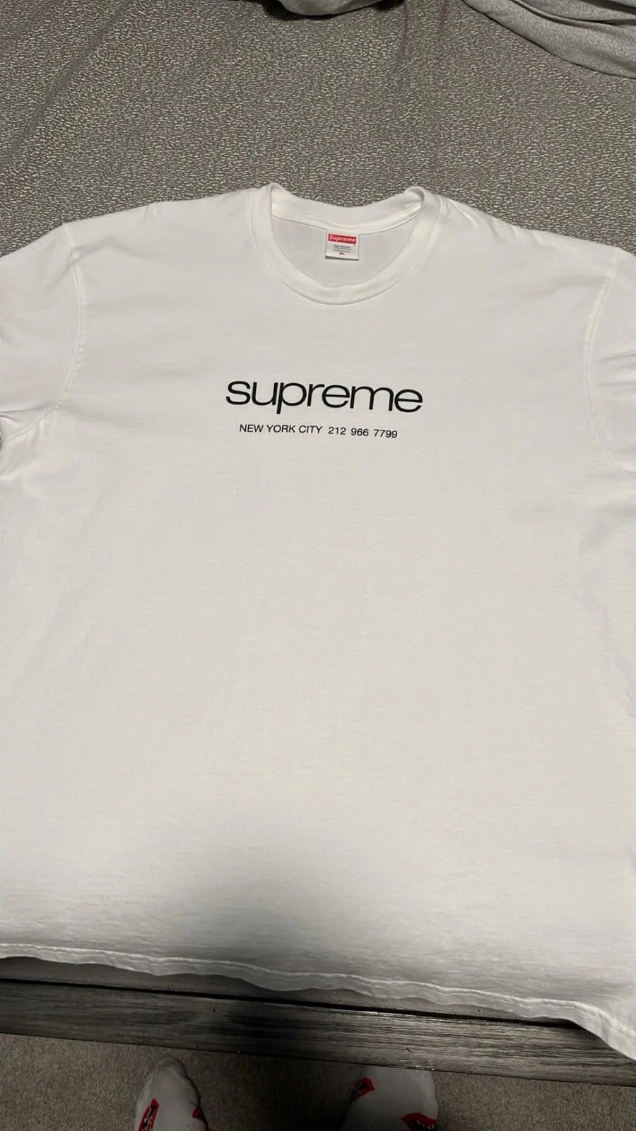 Supreme — Supreme New York Shop T Shirt — streetwear — resale