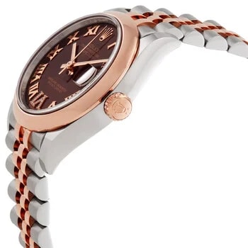 Rolex — Datejust 31 Chocolate Dial Automatic Steel and 18kt Everose Gold Jubilee 278241CHRDJ — Watch — resale