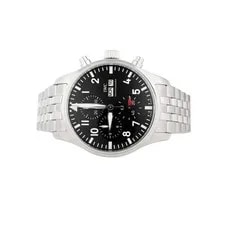 IWC Pilot's Chronograph Stainless Steel Black Dial 43mm IW378002 Full Set 2