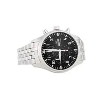 IWC Pilot's Chronograph Stainless Steel Black Dial 43mm IW378002 Full Set 4