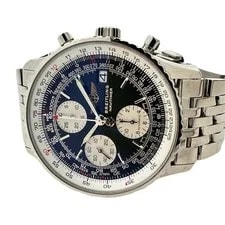 Breitling OLD Navitimer A13324 Automatic Chronograph Date Black Dial 2