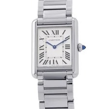 Cartier — Cartier Tank Must LM H33.7mmxW25.5mm Stainless Steel Silver Dial WSTA0052 — Watch — resale