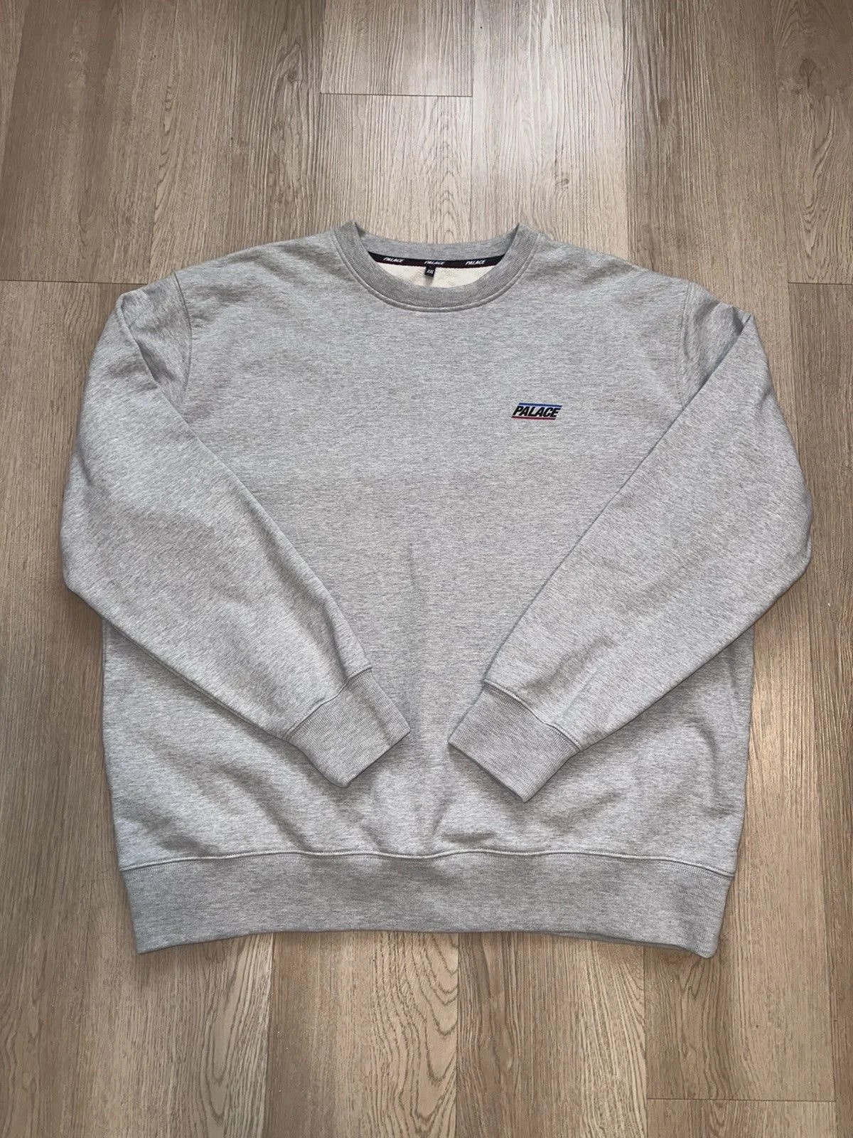 Palace — Palace “Basically A Crew Marl” Crewneck Sweatshirt — streetwear — resale