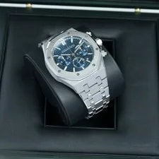 Audemars Piguet Royal Oak Chrono 38mm Blue Steel 26715ST.OO.1356ST.01 Complete 3