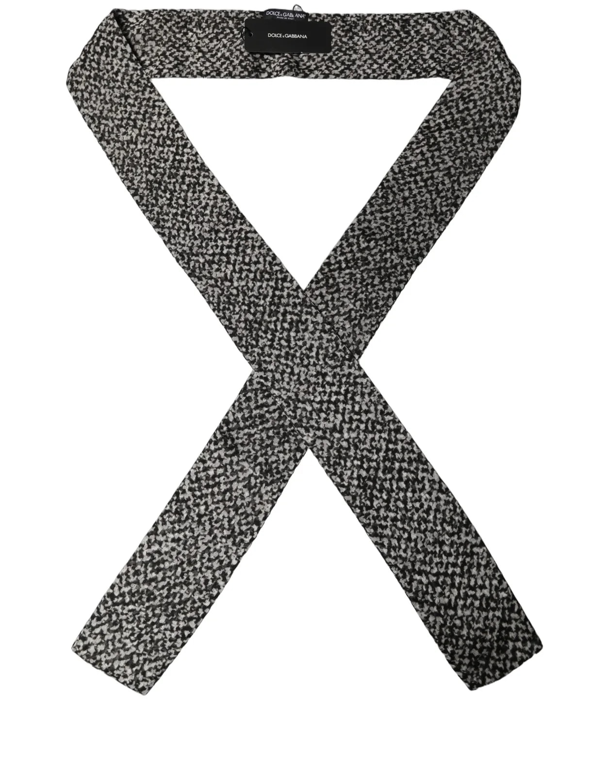 Dolce & Gabbana Herringbone Shawl Scarf 4
