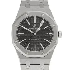 Audemars Piguet — Audemars Piguet Royal Oak Automatic 15400ST.OO.1220ST.01 Black Stainless #W120 — Watch — resale
