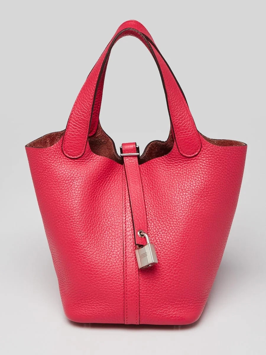 Hermès — Hermes 18cm Mexico Palladiul Plated Picotin Lock — Handbag — resale