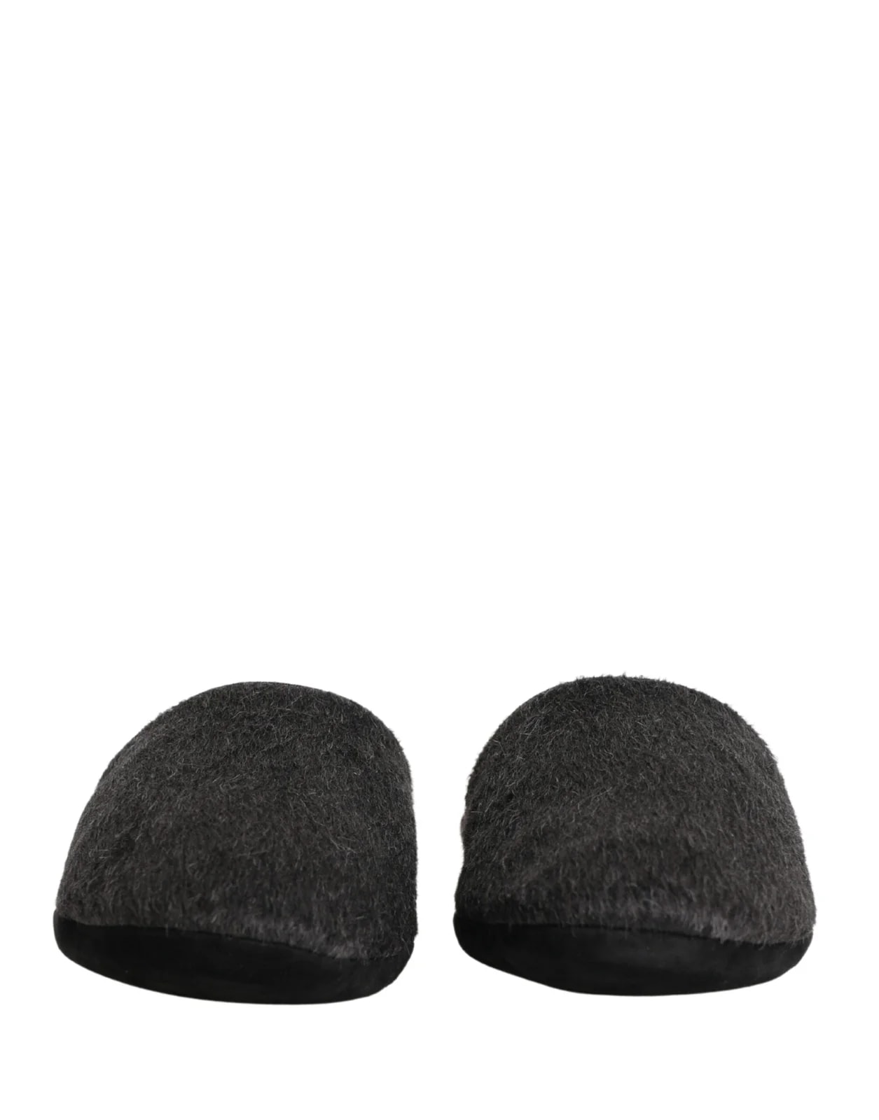 Dolce & Gabbana — Dolce & Gabbana Dark Slippers — Designer Shoe — resale