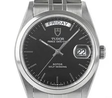 Tudor — Tudor Prince Date-Day 76200 Automatic 36mm Black Dial — Watch — resale
