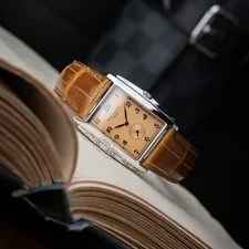 Patek Philippe Gondolo 5124G White Gold Salmon Rose Dial Leather Set 2