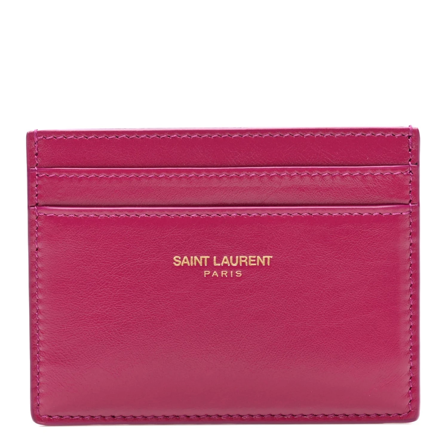 Saint Laurent — Credit Card Case Dark — Accessory — resale
