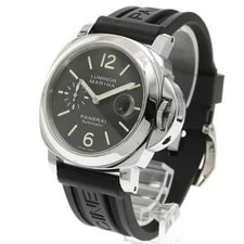 Officine Panerai Luminor Marina PAM00104 44mm SS Black #C4239 2
