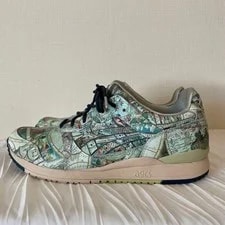 Asics Atmos Gel-lyte III Map Collab 27.5cm Map Design New 4