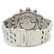 Breitling Chronomat 44 Black MOP AB0111 Stainless Steel 43mm Black Dial #TSW880 3