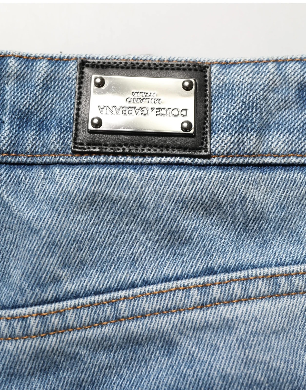 Dolce & Gabbana Cotton Cut Trouser Jeans 4