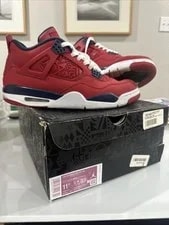 Jordan — Size 11.5 - Air Jordan 4 Retro Fiba — Sneaker — resale