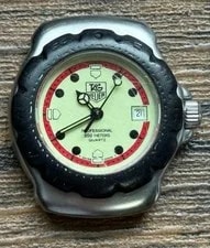 Tag Heuer — Tag Heuer S/el Professional WA1411 Quartz SS Analog 200 Meters From Japan — Watch — resale
