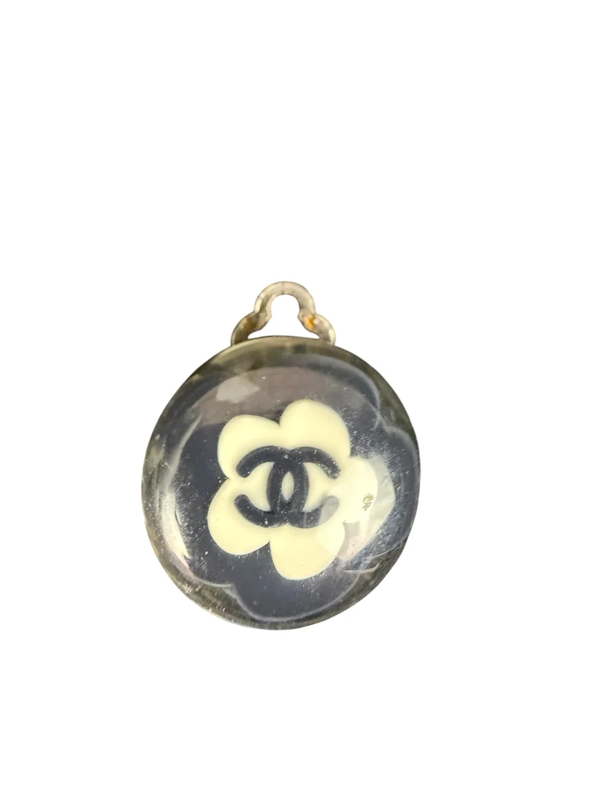 Chanel Spring Clear Resin Ball Clip-On 04S 2004 3