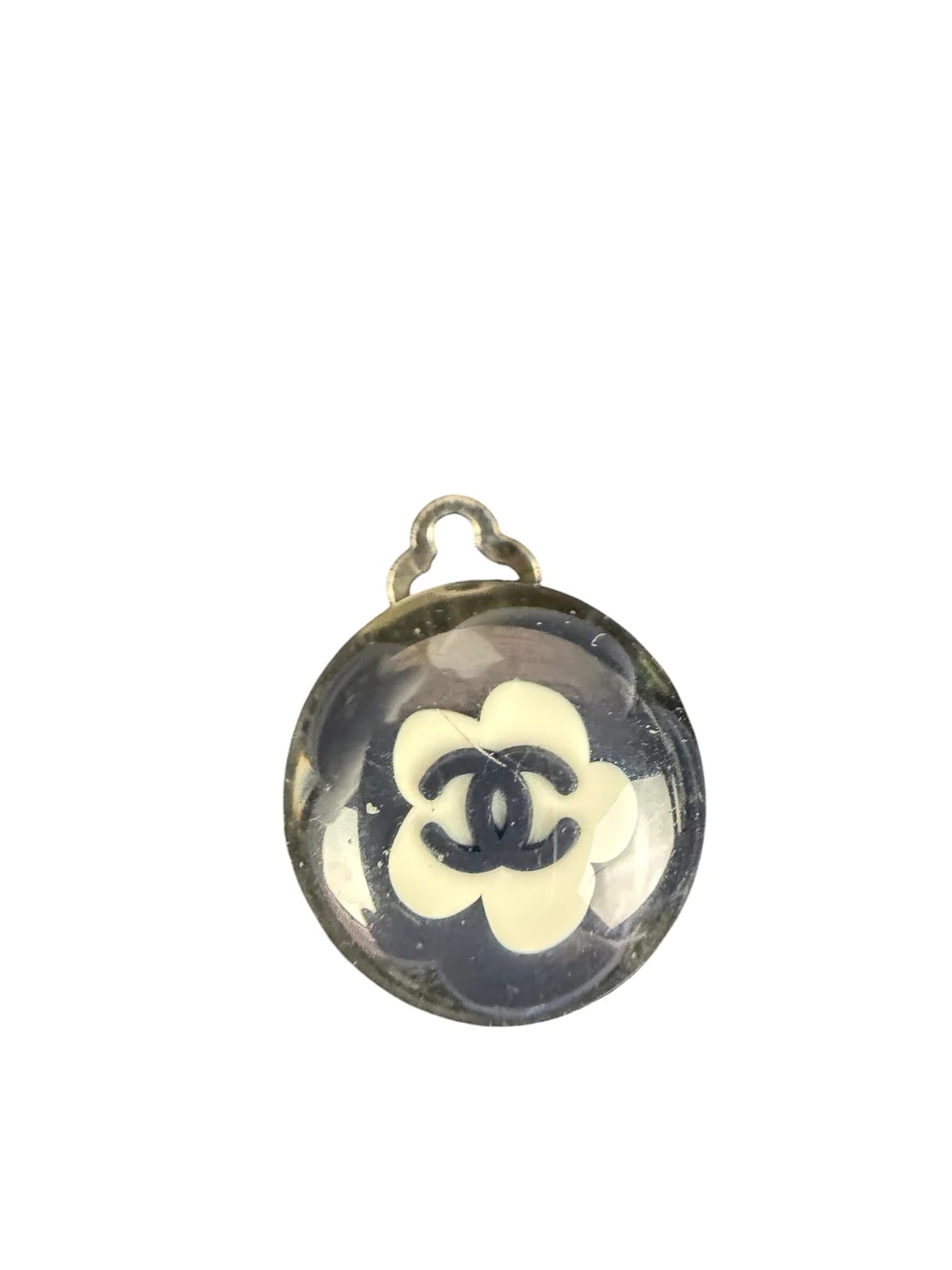 Chanel Spring Clear Resin Ball Clip-On 04S 2004 4