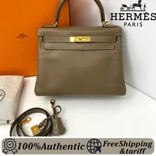 Hermès — Auth Hermès Kelly 28 Tadelakt — Handbag — resale