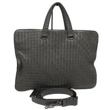 Bottega Veneta — Bottega Veneta Business With Strap — Handbag — resale