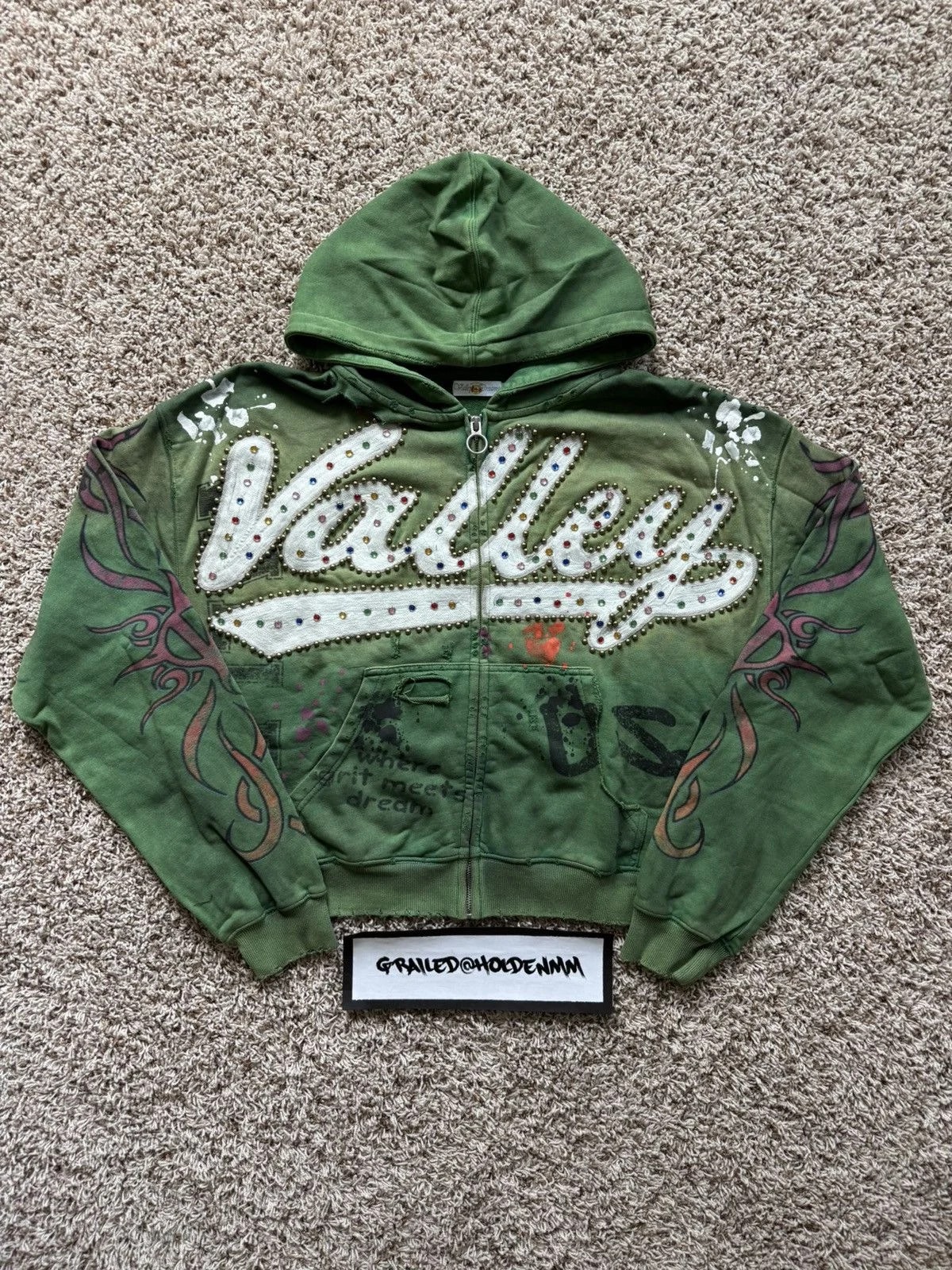 Vale Forever Inferno Zip Up Hoodie Valley Dreams 4