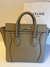 Celine Luggage 20x19x9cm Strap 3