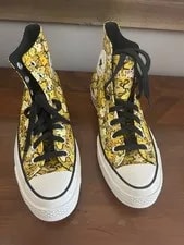 Converse Chuck Taylor 70 Hi Peanuts Woodstock M 8 W 10 Custom A01871C 2