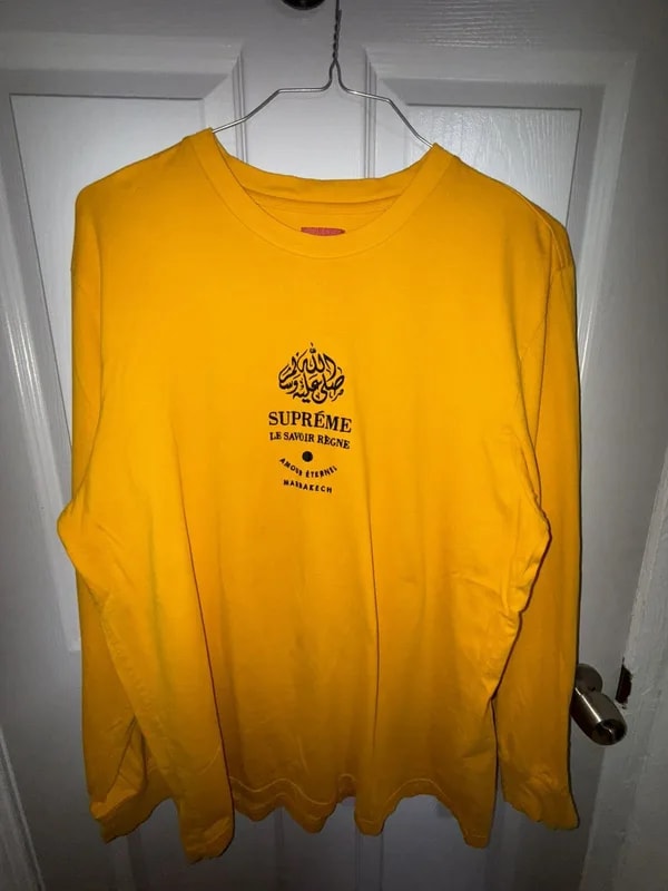 Supreme — Supreme Marrakech L/S Top — streetwear — resale