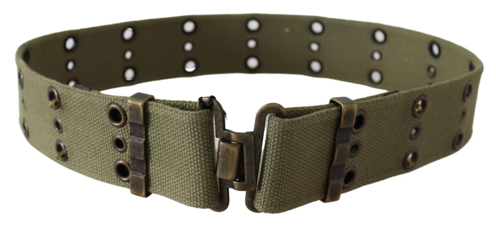 Ermanno Scervino 100% Cotton Rustic Buckle Belt 3
