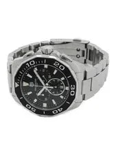 TAG Heuer Aquaracer Chronograph Quartz CAY111A.BA0927 43mm Black Dial 2