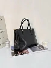 Authentic Prada Galleria Front Pocket Turn 3