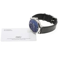 IWC — IWC Portofino IW356502 40mm SS Black Dial Automatic Date #C5732 — Watch — resale