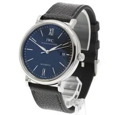 IWC Portofino IW356502 40mm SS Black Dial Automatic Date #C5732 2