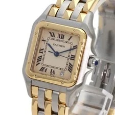 Cartier Panthere MM 1 Row Watches Stainless Steel/SSxK18YG 3