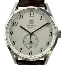 Tag Heuer — TAG Heuer Carrera Heritage Calibre 6 WAS2112.FC6181 Silver #814 — Watch — resale