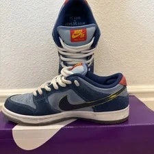 Nike SB Dunk Low 'Why So Sad?' Size 7M Little Wear 2