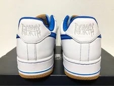 Vtg 2007 Nike Air Force 1 Prm 07 Unvrsty Bl Vrsty Ryl 315180-441 Us7.5 3