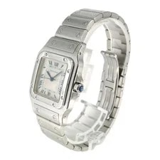 Cartier Santos W20018D6 Stainless Steel Diamond 29mm 1987 #KNW2412 2