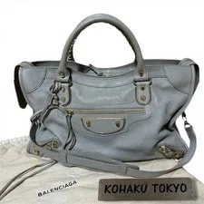 Balenciaga — Balenciaga Classic Metallic Edge City 2Way Hand — Handbag — resale
