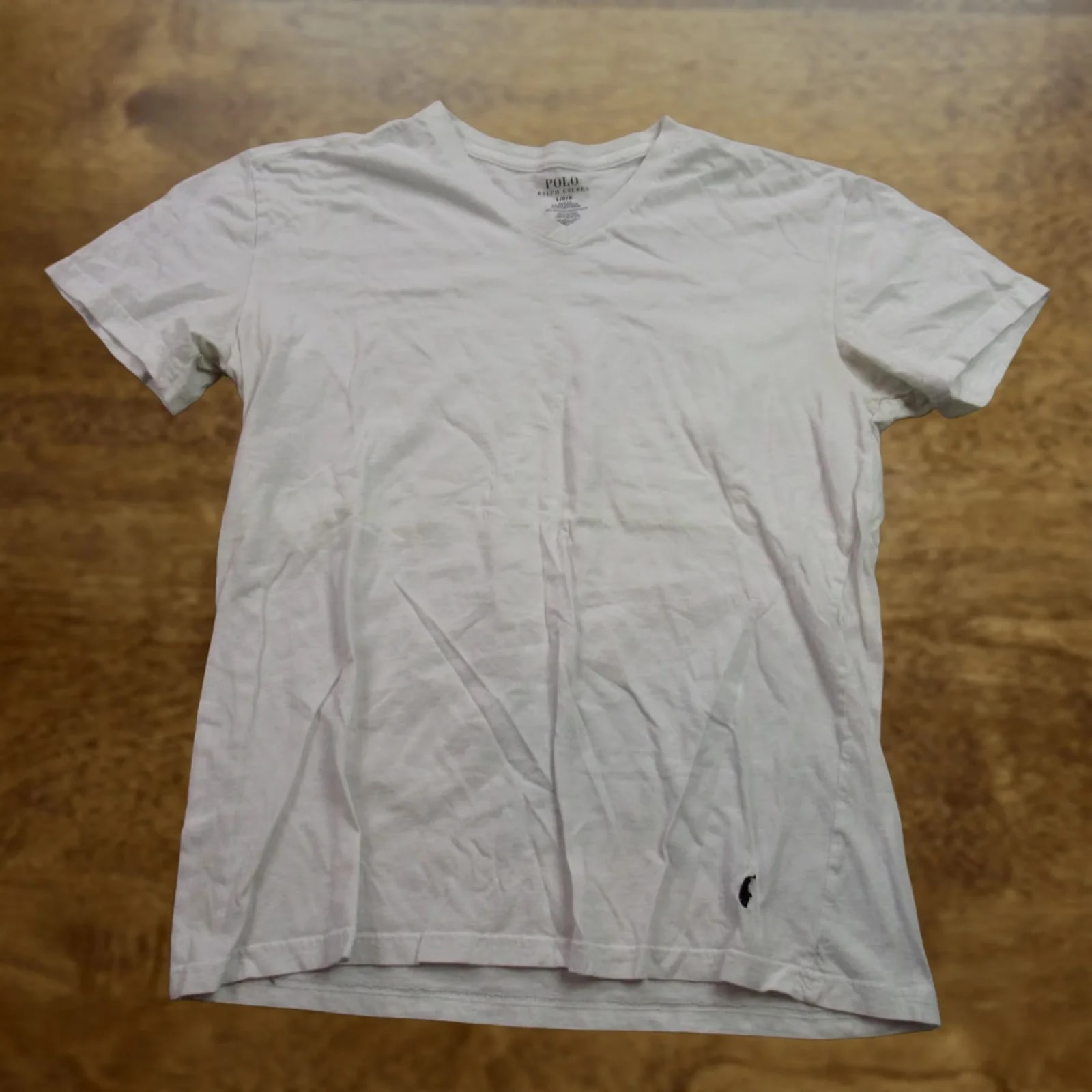 Polo Ralph Lauren — Polo Ralph Lauren Shirt Large Short Sleeve Custom Slim Fit V Neck — streetwear — resale