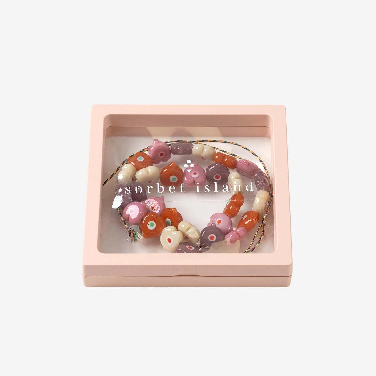 Sorbet Island — Sorbet Island Heart-Shaped Beads — /textile — Jewelry — resale