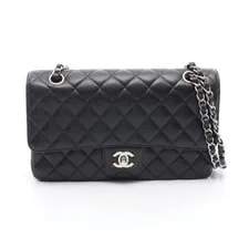 Chanel — Chanel Matelasse W Flap Chain SHW CC Coco — Handbag — resale