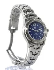 Tag Heuer WT1211 Link Blue Dial Quartz Working Authentic Dress 2