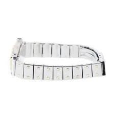 Cartier Santos Octagon SM W2001683 24mm Ss/yg Beige Dial Date Quartz #C445 3
