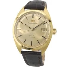 IWC Yacht Club 14KYG Ref. 1911 R911A 36mm Date Gold Dial Automatic 3