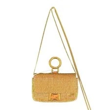 Fendi — Fendi Baguette Beaded Mini Chain Crossbody — Handbag — resale