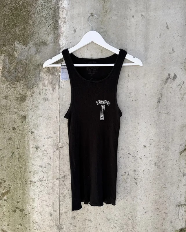 Chrome Hearts — Hearts Big Cross Tank Top — streetwear — resale